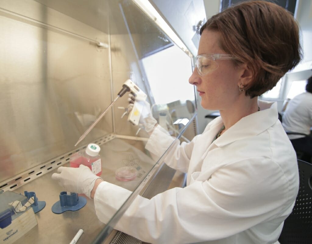 Biomedical engineering professor and Biotechnology Training Program trainer Kristyn Masters