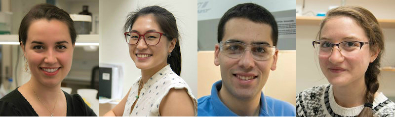 Photo of BTP trainees who received 2018 NSF Fellowships