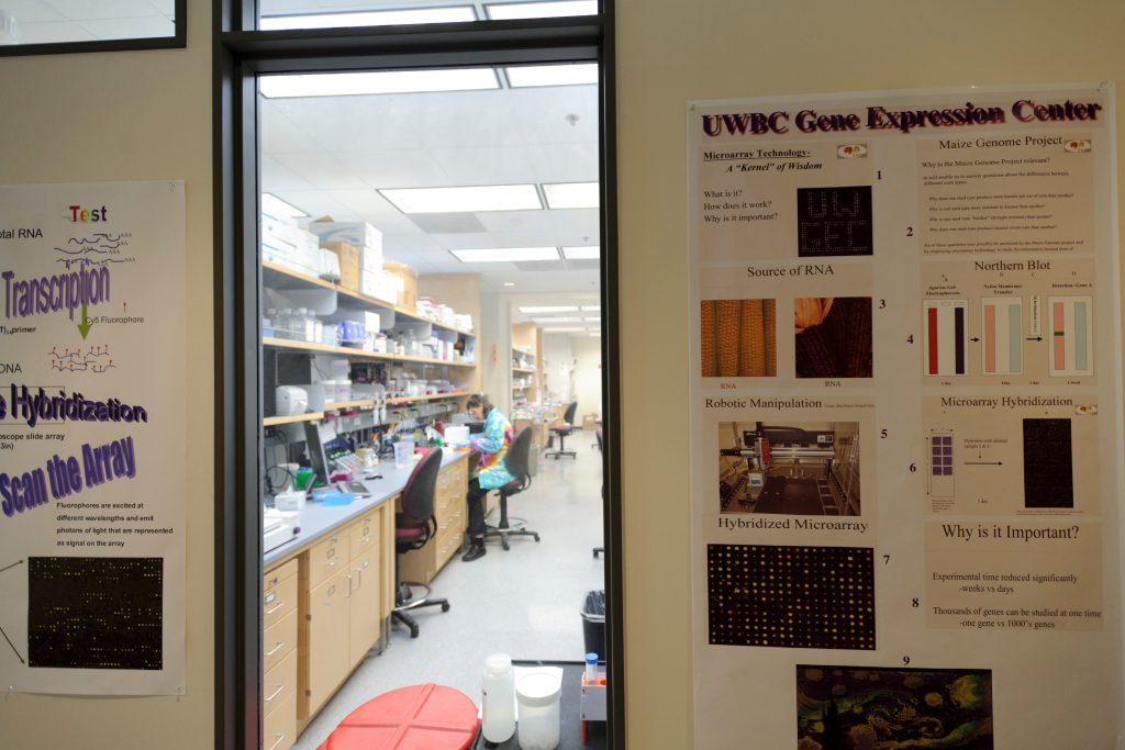 The Gene Expression Center at the Genetics-Biotechnology Center Building