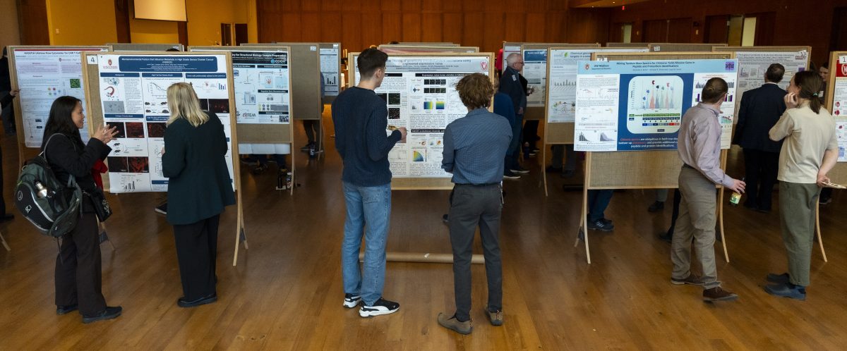 BTP trainee posters at the 2025 annual banquet